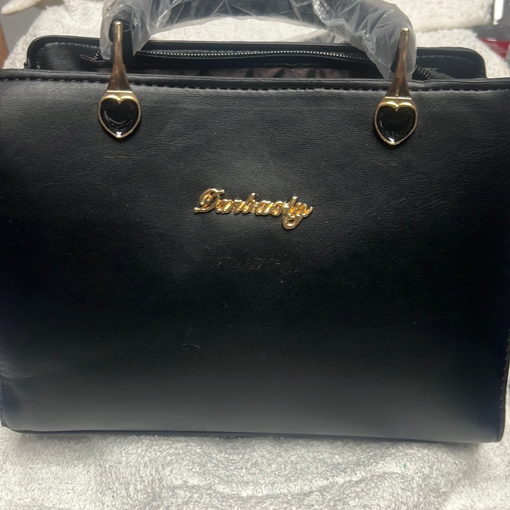 Darbaoly black small purse
